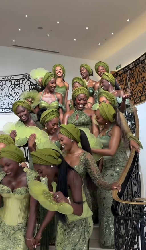 Wedding party content